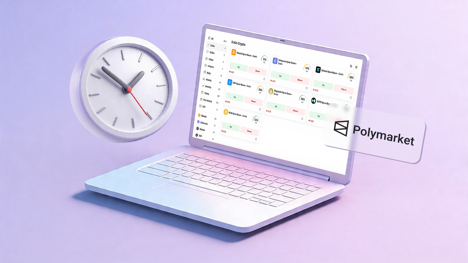 5-Minute Bets on Polymarket: How They Work, Risks, and Why Volume Exploded